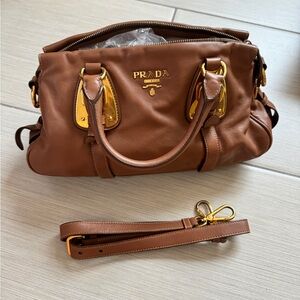 Prada Nappa Leather Satchel